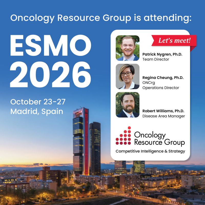 Oncology Resource Group is attending ESMO 2026