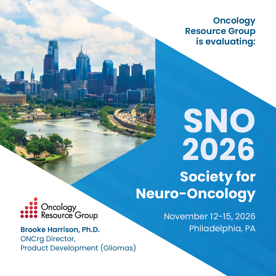 ONCrg team is headed to the 31st SNO Annual Meeting!